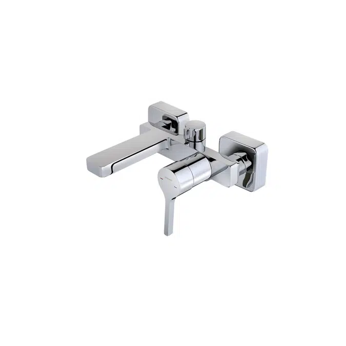 Dessin Bath-Shower Mixer with Shower Set
