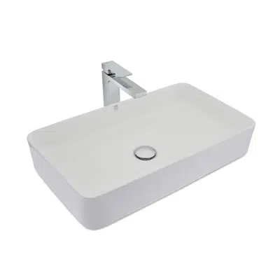 Image for SOLLER rectangular countertop basin