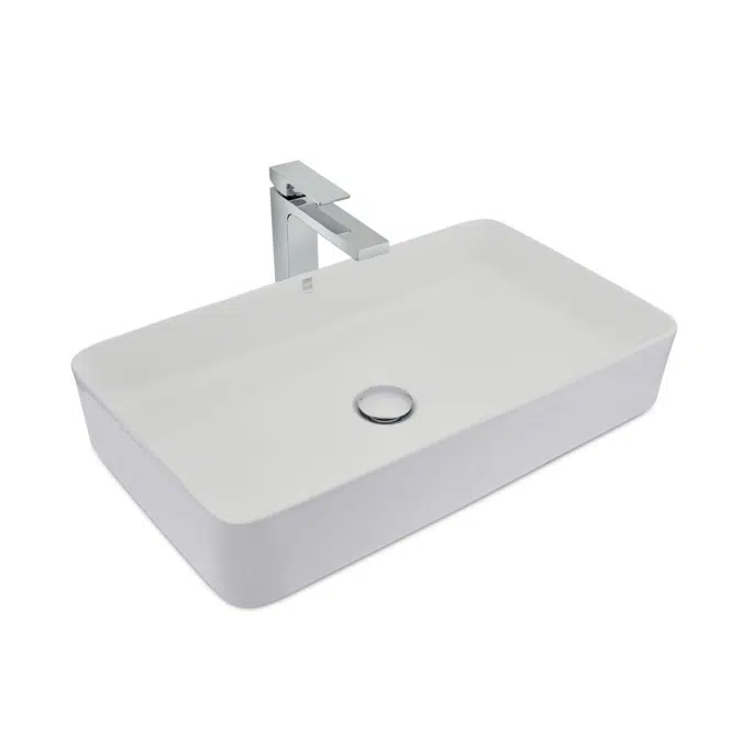 BIM objects - Free download! SOLLER rectangular countertop basin ...