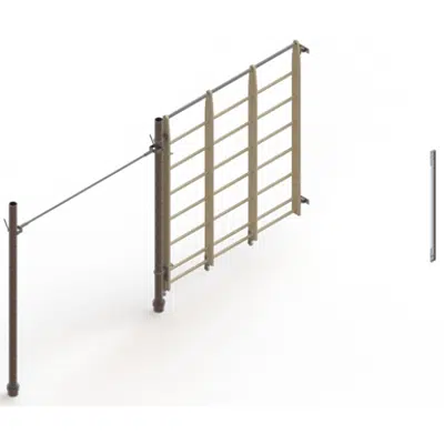 billede til Swiveling bars   + steel bar