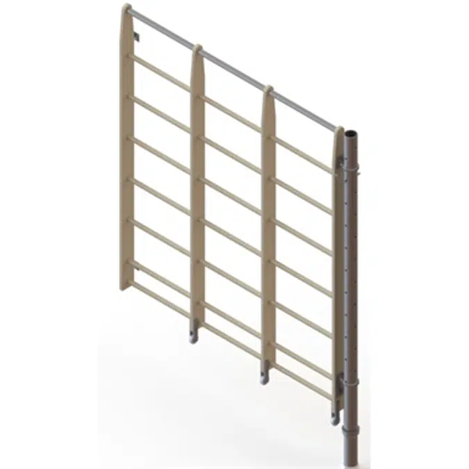 Swiveling bars   + steel bar