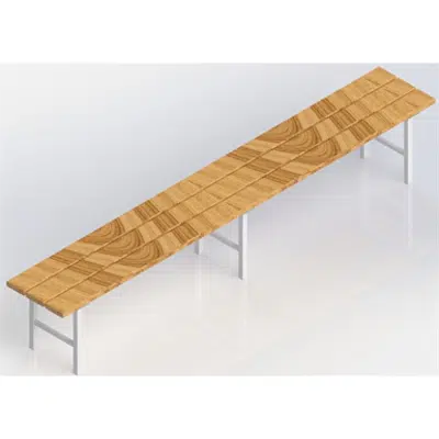 Image for Free-standing sitting bench  2000
