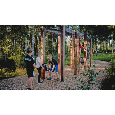 Image for Wooden Obstacle Course Large Package