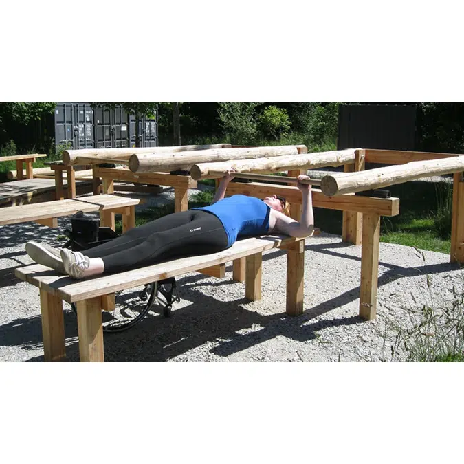 Wooden Outdoor Gym Medium Package