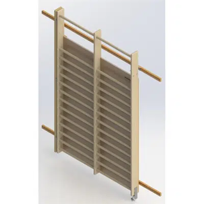 Image for Wall Bar Mirrors UNISPORT, Left 
