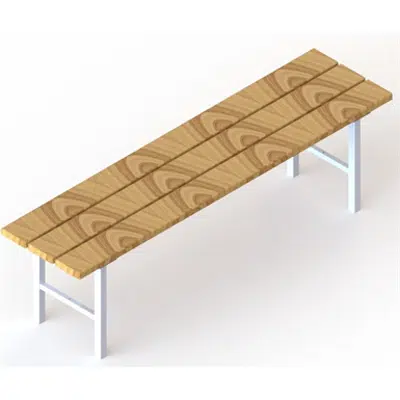Image pour Free-standing sitting bench  1500
