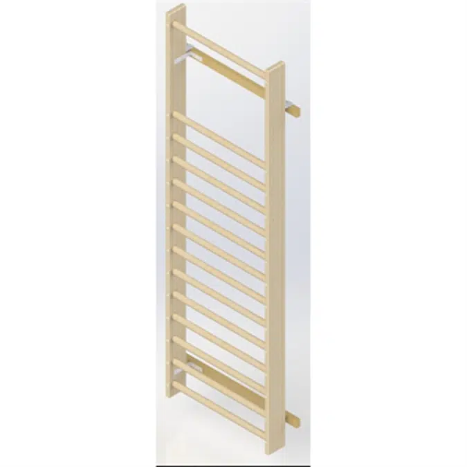 Wall Bars UNISPORT High 2475 mm 1 Section 