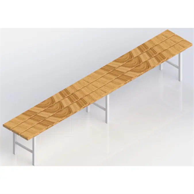 Free-standing sitting bench  2500