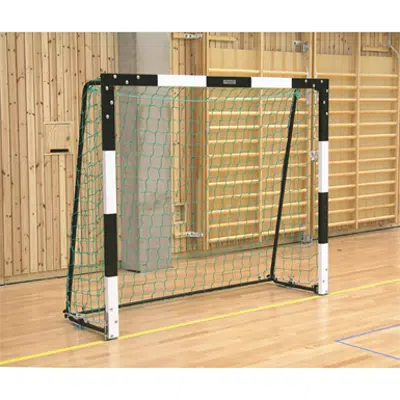 Minihandball goal, anchored  이미지