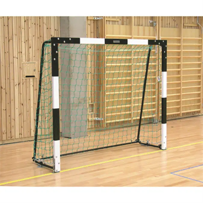 Minihandball goal, anchored 