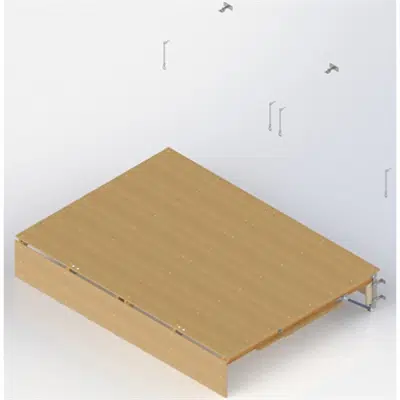 изображение для Foldable Plan Stage UNISPORT, 2 modules