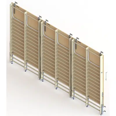 Image for Wall Bar Stage  UNISPORT,  3  modules