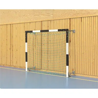 Minihandball goal, pivoting 图像