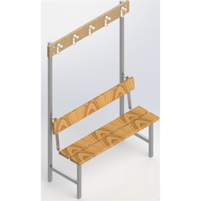 Immagine per Free-standing bench 1000 mm