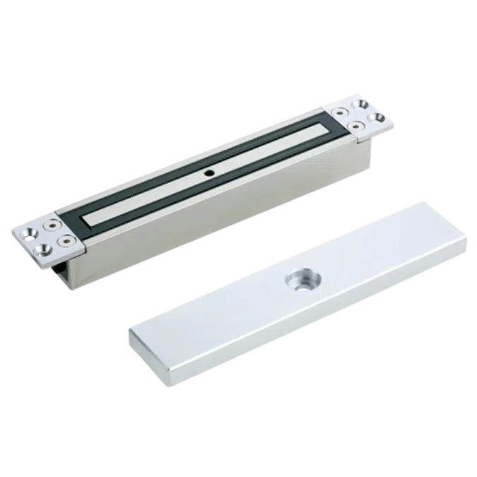 Ventouse encastrée HQMAG 215-1 35.5 3W - Grade 3+ (≲ 3 000N) spécifiquement conçue pour les issues de secours - DAS NF S61 937 - 24/48 VDC