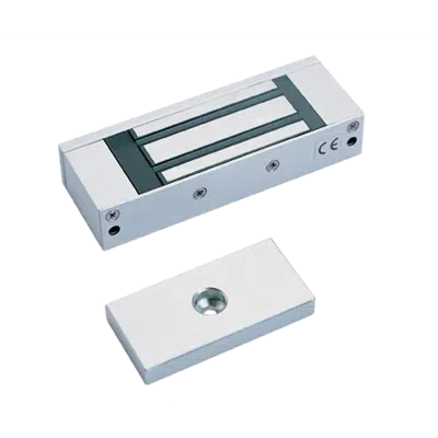 afbeelding voor Surface Electromagnetic Locking - HQMAG 15S (Grade 2, ≲ 1 000N)  Mini Maglock for lockers, letter boxes, refrigerators, medicine cabinets