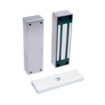 stainless steel electromagnetic locking - hqmag 5000f grade 6+ (7500n) a true and massive stainless steel ip67 weatherproof for gates or heavy doors, whether motorised or not - front mounting