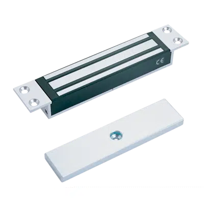 afbeelding voor Mortise Electromagnetic Locking - HQMAG 30M  Grade 2+ ((≲ 1 800N) is part of the "compact" range. It is specifically designed for light or glazed doors.