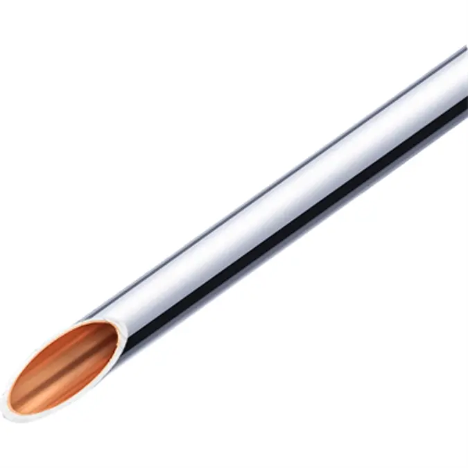 BIM objects - Free download! Press tubes, chrome plated copper | BIMobject