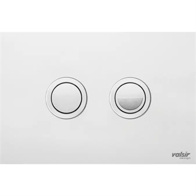 PUSH PLATES WC - INOX