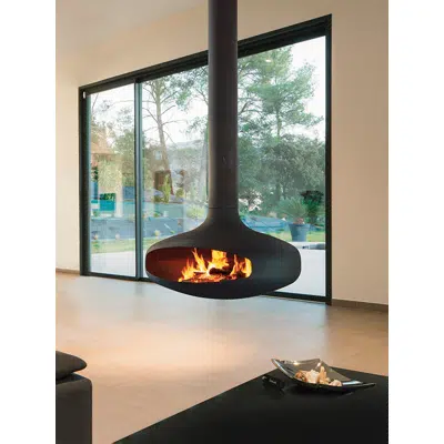 Image for Domofocus - Indoor Suspended Rotating Fireplace
