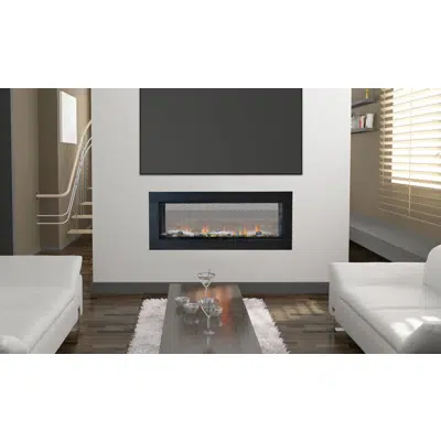 Image pour Optic See-Through Electric Fireplace