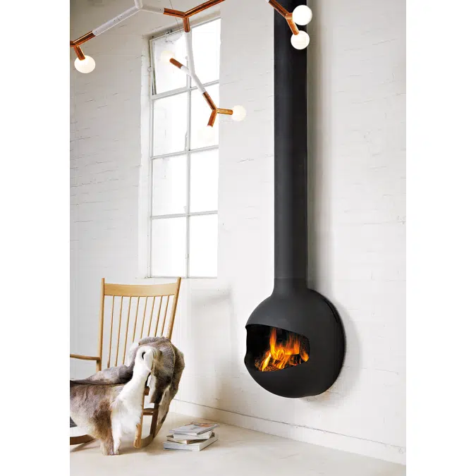 Émifocus Open - Indoor Open-Faced Modern Fireplace
