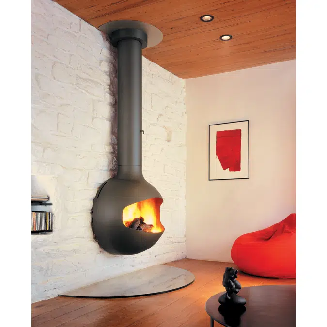 Émifocus Open - Indoor Open-Faced Modern Fireplace