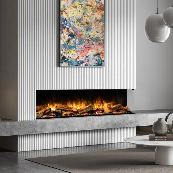E-FX 1500: Corner Style Electric Fireplace
