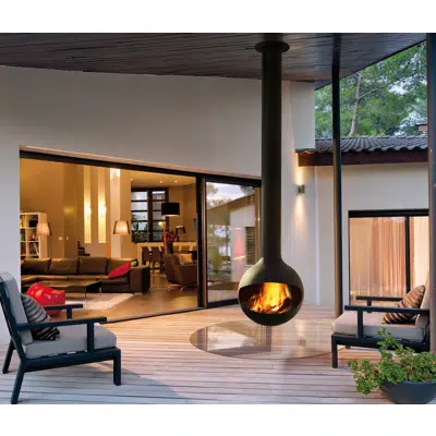 Bathyscafocus - Outdoor Suspended Fireplace图像