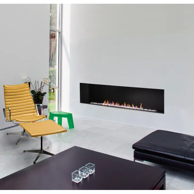 H Series: Single-Sided Gas Fireplace