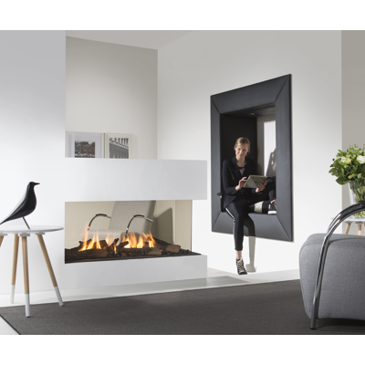 Image for Lucius 100 Room Divider Gas Fireplace