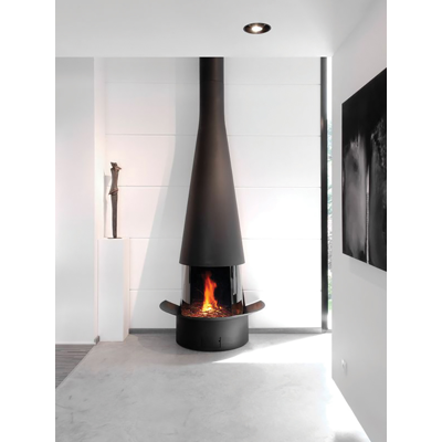 Image for Filiofocus Mural 1600 & 2000 Curved Glass Fireplace