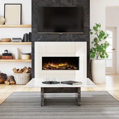 画像 E-FX 1000: Single-Sided Electric Fireplace