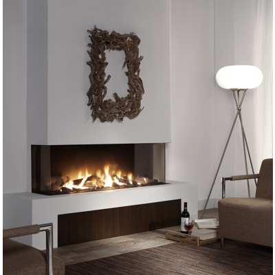 Image for Trisore 140 3-Sided Gas Fireplace