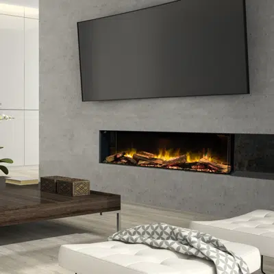 画像 E-FX 1300: Corner Style Electric Fireplace