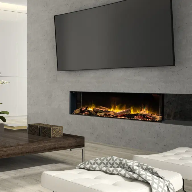 E-FX 1300: Corner Style Electric Fireplace