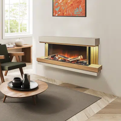 画像 Elara Suite Electric Fireplace