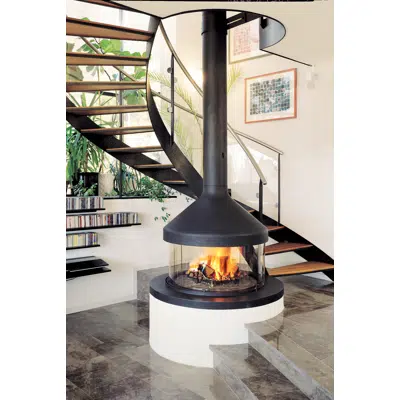 Imagem para Meijifocus 360° Glass Fireplace}