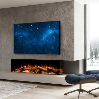 Image for Linnea Corner Style Electric Fireplace
