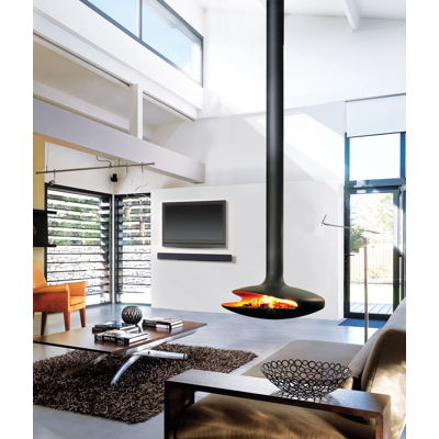 afbeelding voor Gyrofocus - Indoor Suspended Rotating Fireplace