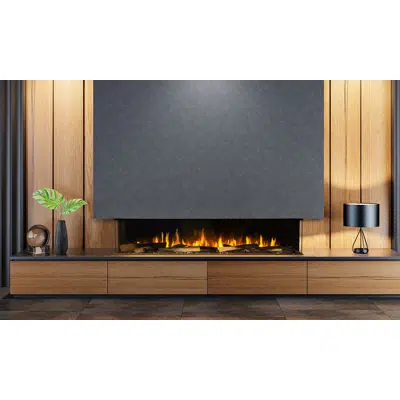 bilde for Signal 80 Electric Fireplace, Three-Sided