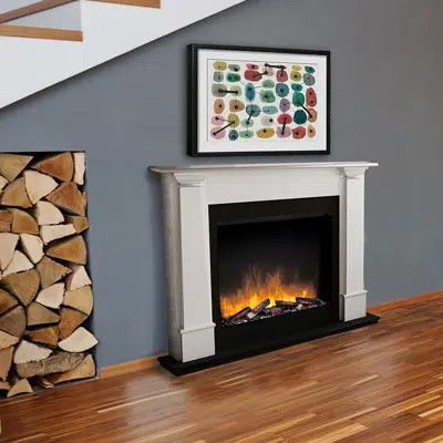 画像 Europa Suite Electric Fireplace