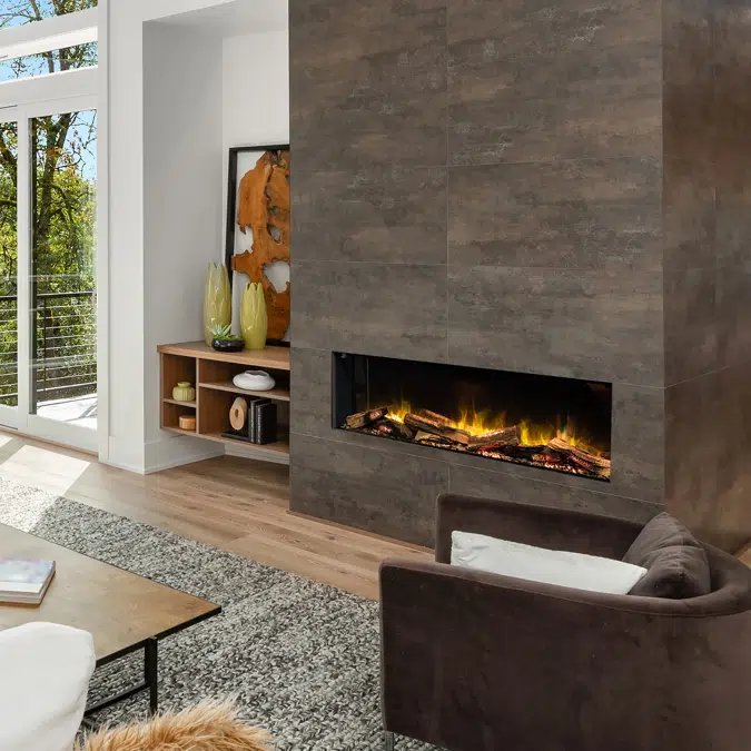 E-FX 1300: Single-Sided Electric Fireplace