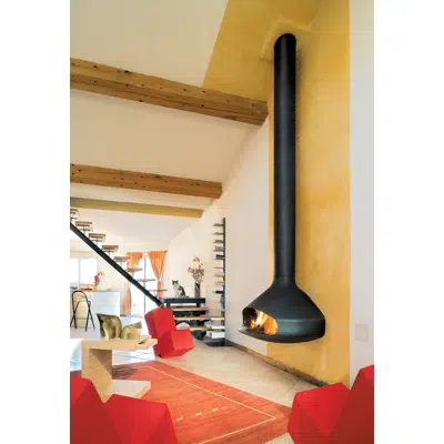 Immagine per Paxfocus - Indoor Wall Mounted Fireplace