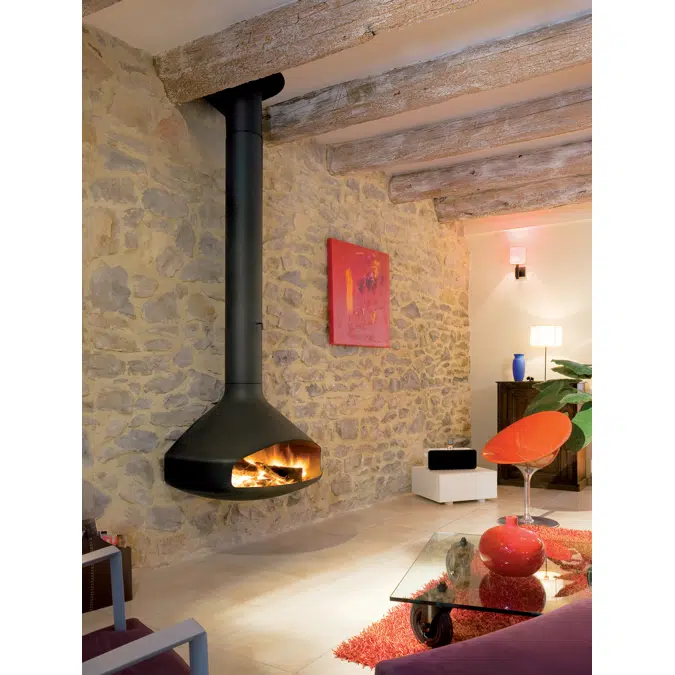 Paxfocus - Indoor Wall Mounted Fireplace