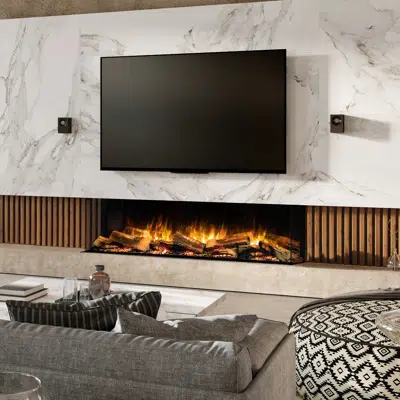 Image for E-FX 1500: 3-Sided Electric Fireplace