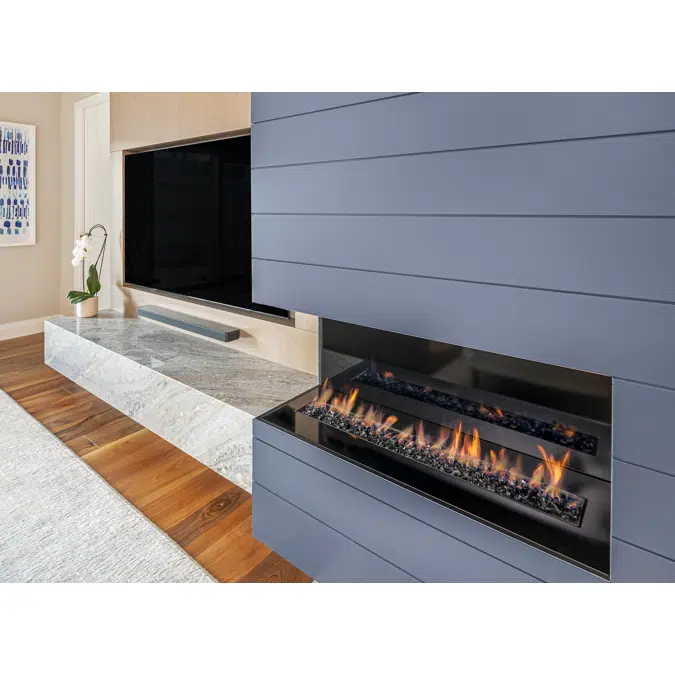 H Series: Corner Style Gas Fireplace