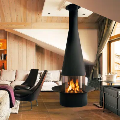 Image for Filiofocus Central 1600 & 2000 Central Glassed Fireplace