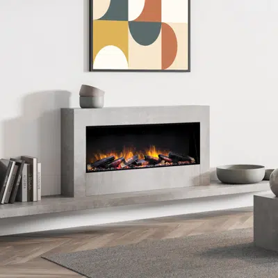 E-FX Slim Line 1000 Electric Fireplace için görüntü